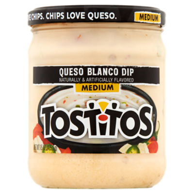 Tostitos Medium Queso Blanco Dip, 15 oz Fairway