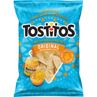 Tostitos Original Restaurant Style Tortilla Chips, 12 oz
