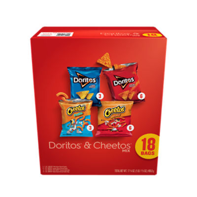 Frito Lay Doritos & Cheetos Mix, Snacks