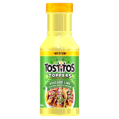 Tostitos Toppers Medium Avocado Lime Flavored Sauce & Dressing, 9 fl oz