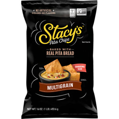 Stacy's Baked Multigrain Pita Chips Sharing Size, 16 oz
