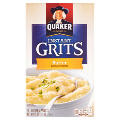 Quaker Butter, Instant Grits