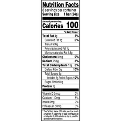 Quaker Chocolate Chip Granola Bars Nutrition Facts Besto Blog