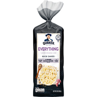 Quaker Everything Rice Cakes, 5.9 oz