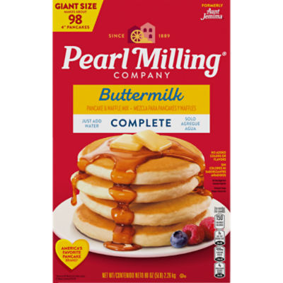 Pearl Milling Company Complete Pancake & Waffle Mix Buttermilk 80 Oz