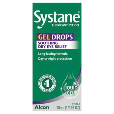Systane Soothing Dry Eye Relief Liquid Gel Drops, 1/3 fl oz