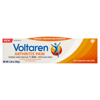 Voltaren Arthritis Pain Diclofenac Sodium Topical Gel, 5.29 oz ShopRite
