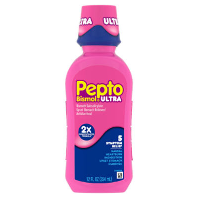 Pepto Bismol Liquid Ultra for Nausea, Heartburn, Indigestion, Upset