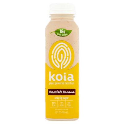 Koia Chocolate Banana, Plant Powered Protein Drink