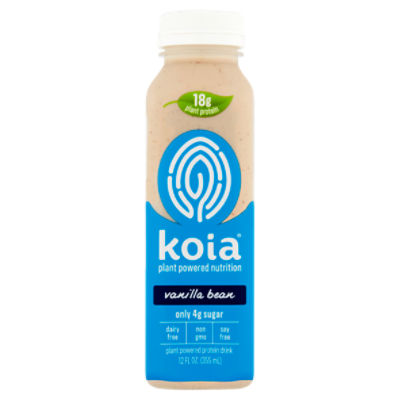 Koia Vanilla Bean Plant Powered Protein Drink, 12 fl oz