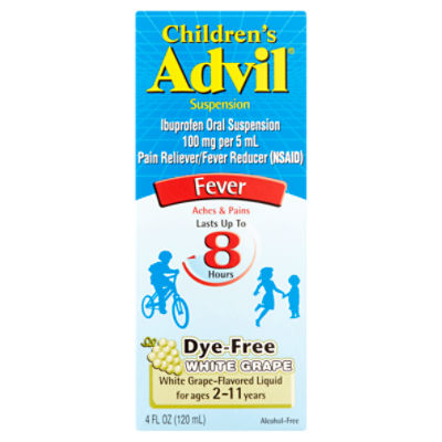 Advil Children's Fever Ibuprofen Oral Suspension Liquid, For Ages 211