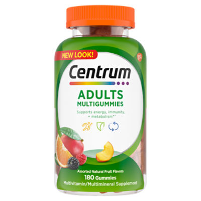 Centrum MultiGummies Gummy Multivitamin for Adults, Multivitamin