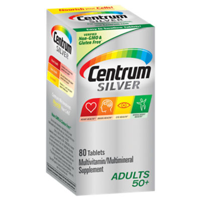 Centrum Silver for Adult 50 Plus, Multivitamin/Multimineral Supplement
