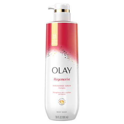 Olay Regenerist Niacinamide Hydrating Body Wash, 20 fl oz