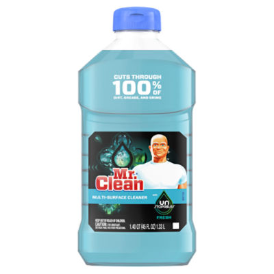 Mr. Clean with Unstopables Fresh MultiSurface Cleaner, 1.40 qt