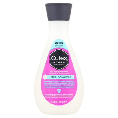 Cutex Care UltraPowerful Nail Polish Remover, 6.7 fl oz Fairway
