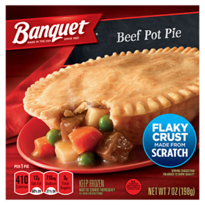 Banquet Beef, Pot Pie