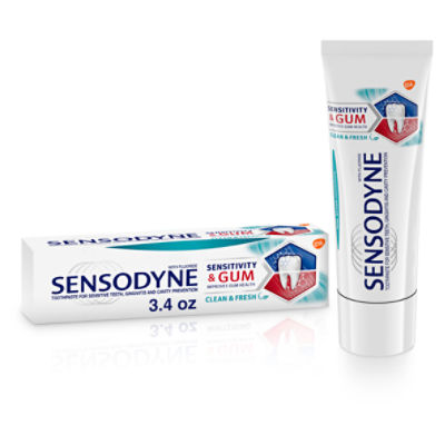 Sensodyne Sensitivity & Gum Sensitive Toothpaste for Gingivitis