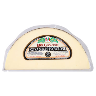 BelGioioso Extra Sharp Provolone Cheese, 8 oz ShopRite