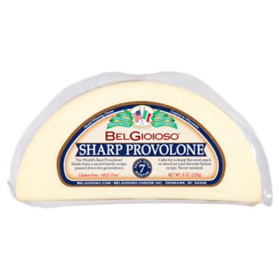 BelGioioso Sharp Provolone Cheese, 8 oz ShopRite