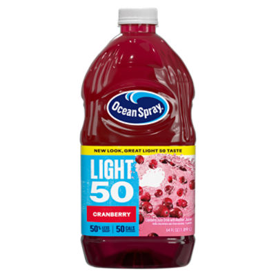 Ocean Spray Light 50 Cranberry Juice Drink, 64 fl oz Fairway