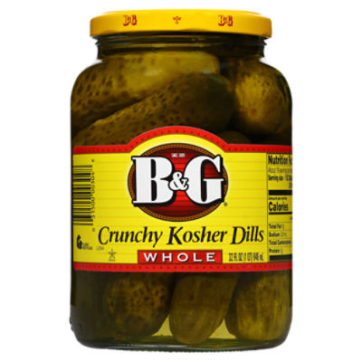 B&G Whole Crunchy, Kosher Dills