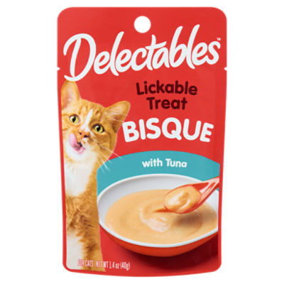 Delectables Bisque Tuna Lickable Treat for Cats, 1.4 oz