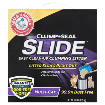 Arm & Hammer Slide MultiCat Cat Litter, 14 pound ShopRite