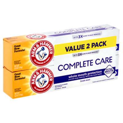 Arm & Hammer Complete Care Whole Mouth Protection Fresh Mint Toothpaste