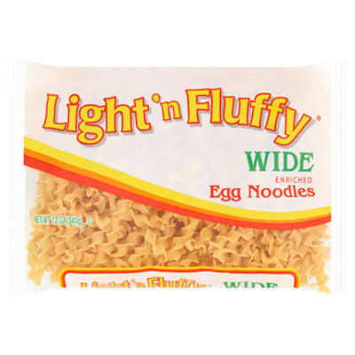 Light 'n Fluffy Wide Enriched Egg Noodles, 12 oz ShopRite