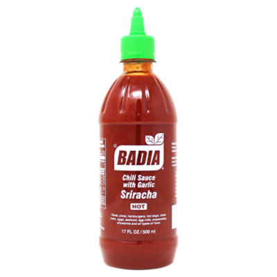 Badia Sriracha Chili Sauce with Garlic 17 fl oz ShopRite