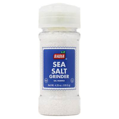 Badia Sea Salt Grinder, 4.25 oz ShopRite
