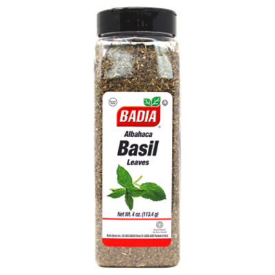 Badia Basil Leaves, 4 oz ShopRite