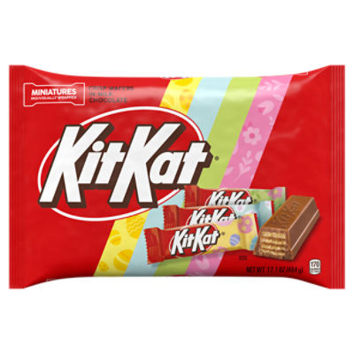 KIT KAT® Miniatures Milk Chocolate Wafer Easter Candy Bag, 17.1 oz