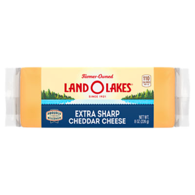 Land O' Lakes Extra Sharp Cheddar Cheese, 8 oz ShopRite