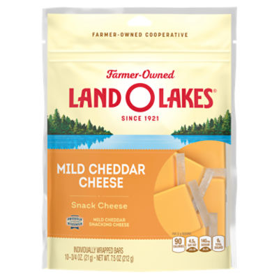 Land O Lakes® Mild Cheddar Snack Cheese, 7.5 oz ShopRite