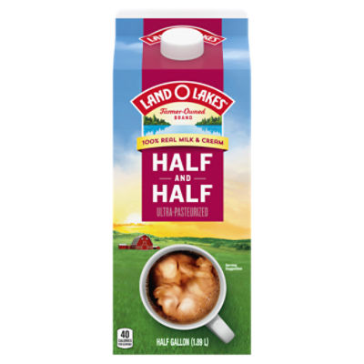 Land O Lakes Traditional Half and Half, half gallon The Fresh Grocer