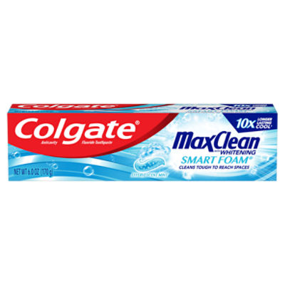 Colgate MaxClean Effervescent Mint, Toothpaste
