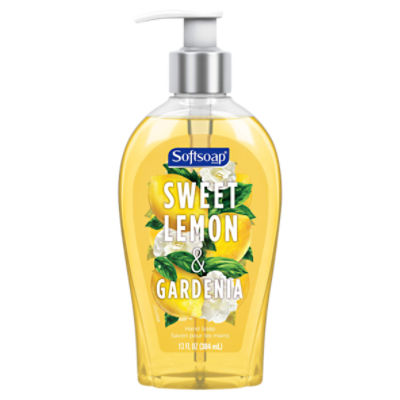 Softsoap Liquid Hand Soap, Sweet Lemon and Gardenia 13 Fluid Ounce