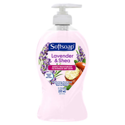 Softsoap Deeply Moisturizing Liquid Hand Soap, Lavender & Shea Butter