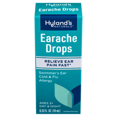 Hyland's Naturals Earache Drops, 0.33 fl oz ShopRite