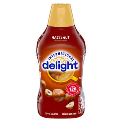 International Delight Coffee Creamer, Hazelnut, 64 FL ounce Bottle ShopRite