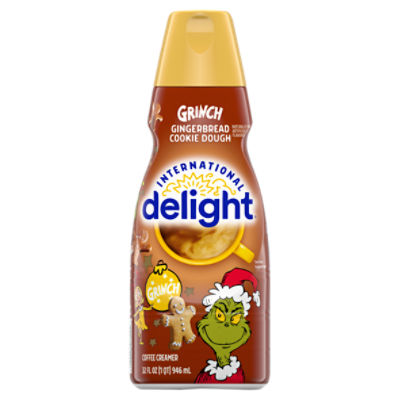 International Delight Grinch Gingerbread Cookie Dough Coffee Creamer