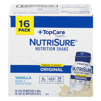 Top Care Nutrisure Nutrition Shake Original Vanilla