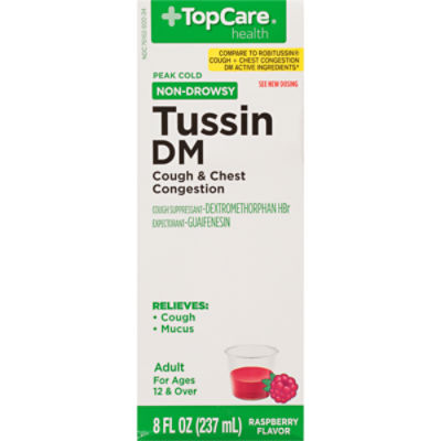 TOPCARE SR/TC TUSSIN DM AD , 8 fl oz