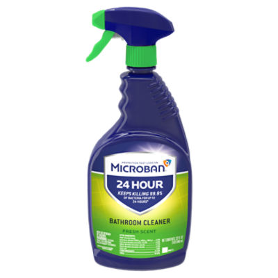Microban 24 Hour Fresh Scent, Bathroom Cleaner