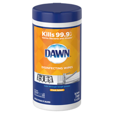 Dawn Disinfecting Wipes, Fresh Splash