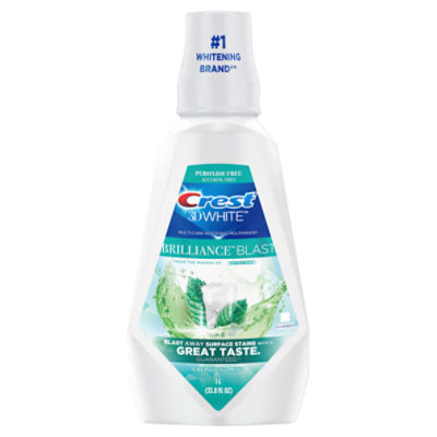 Crest 3D White Brilliance Blast Energizing Mint, Mouthwash