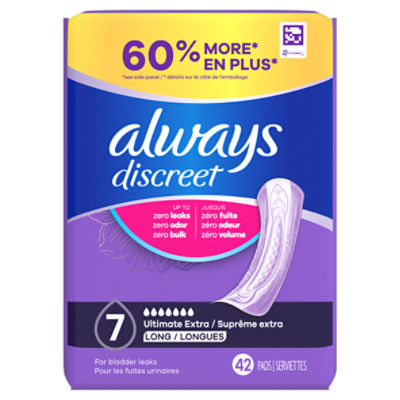 Always Discreet Ultimate Extra Protect Postpartum Incontinence Pads