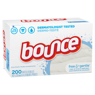 Bounce Free & Gentle Dryer Sheets